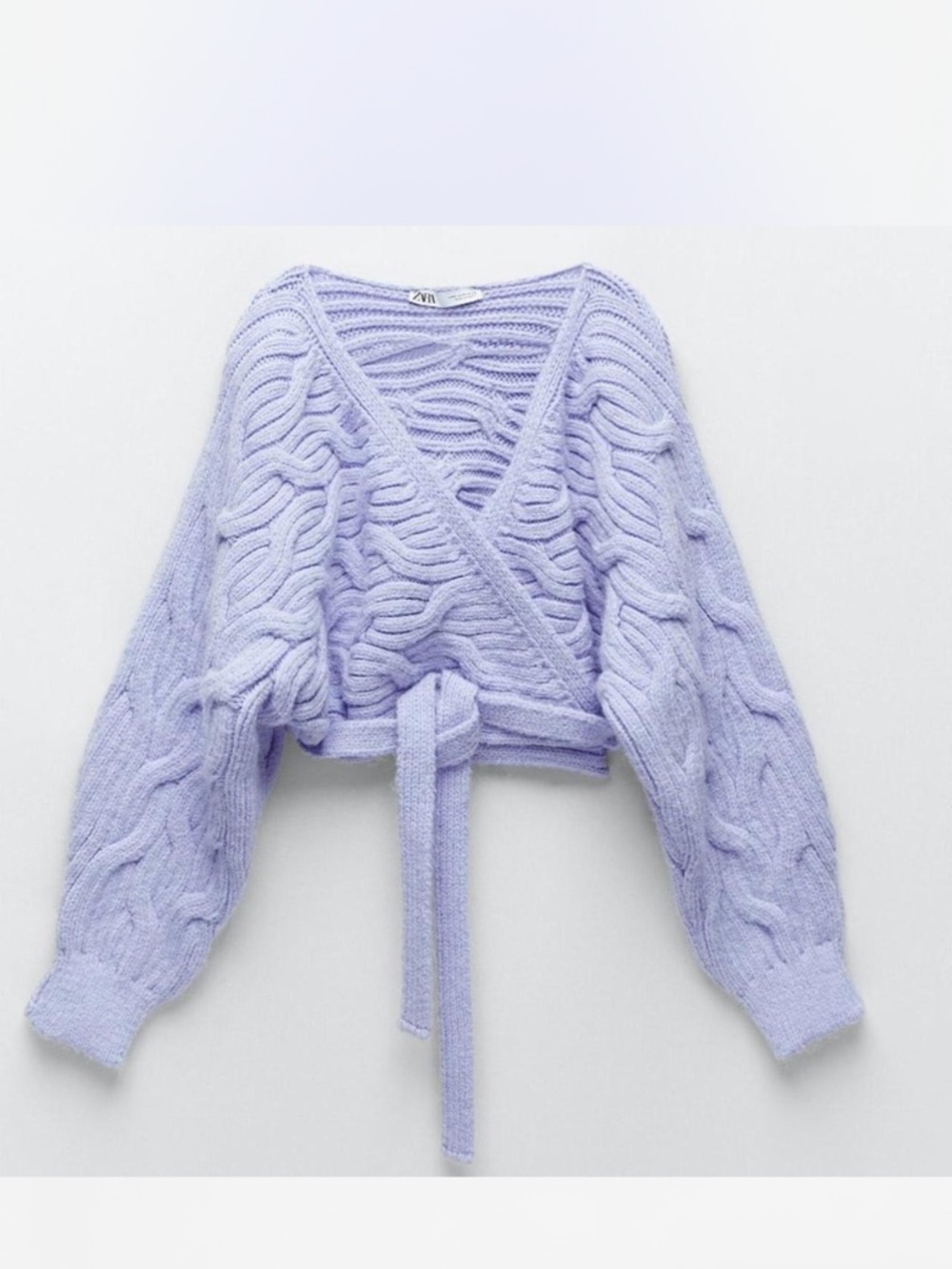 Zara Wrap sweater with